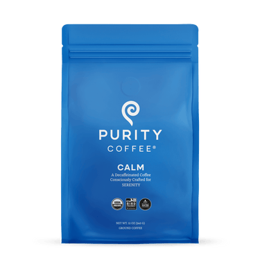 CALM: Decaf Ground Coffee - The Pepper Pantry (Formerly Marie Sharp's)